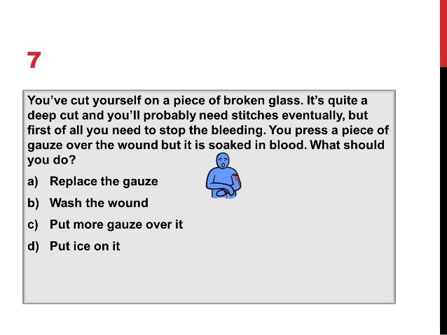 First aid quiz