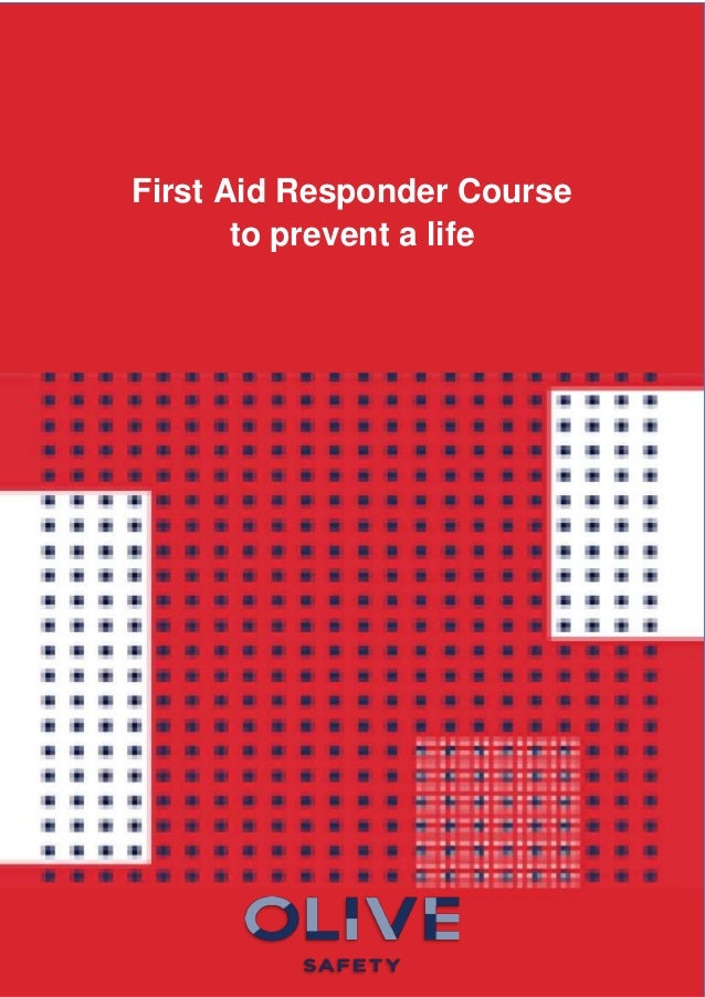 first aid responder course