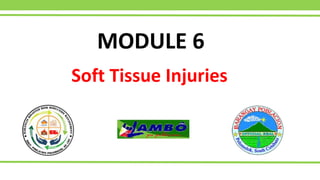 MODULE 6
Soft Tissue Injuries
 