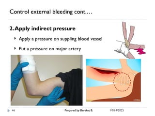 First aid Wound & Bleeding.pptxfor health | PPTX