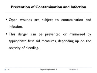 First aid Wound & Bleeding.pptxfor health | PPTX