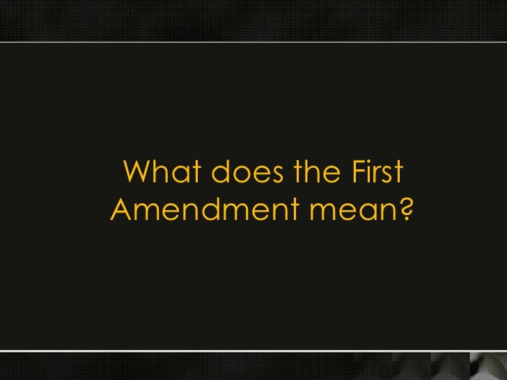 First amendment prior restraint (jan. 26, 31, 2011)