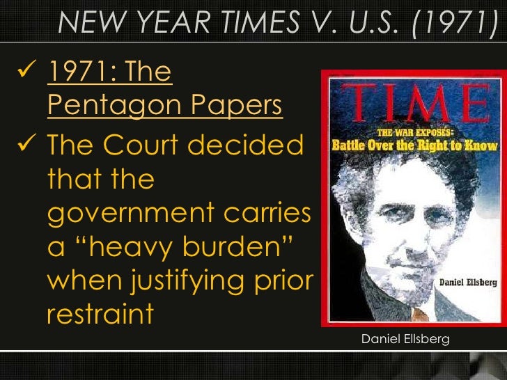 First amendment prior restraint (jan. 26, 31, 2011)