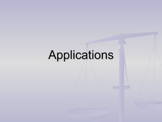 Applications 