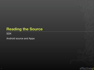 First Android Experience