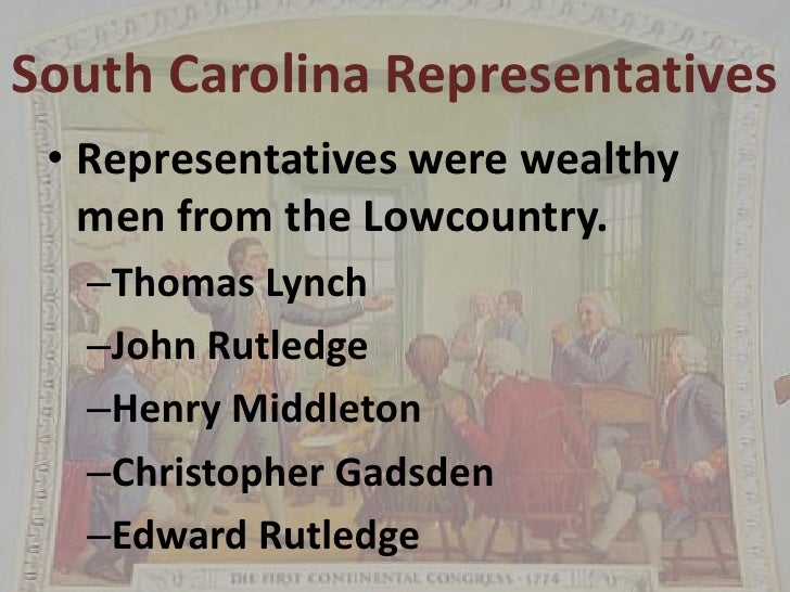 First and second continental congresses