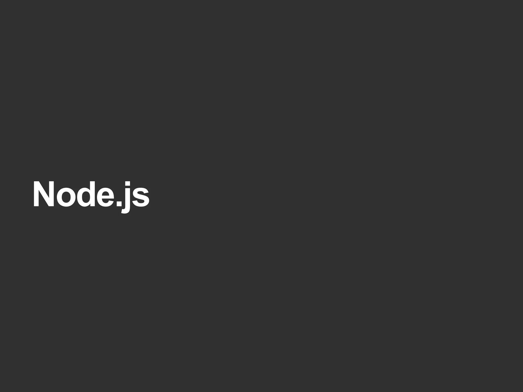 Node.js 