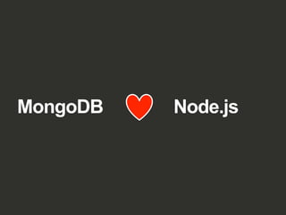 MongoDB Node.js
 