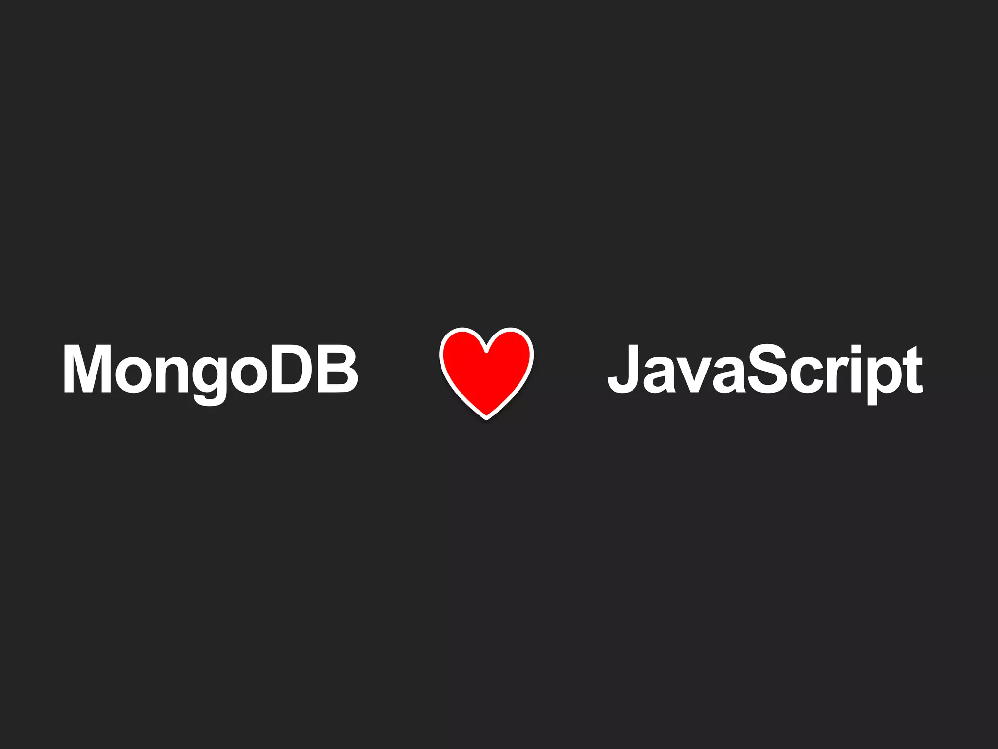 MongoDB JavaScript
 