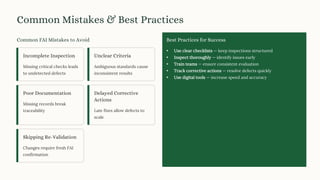 First Article Inspection Guide Preparation Tips, Best Practices & Best ...