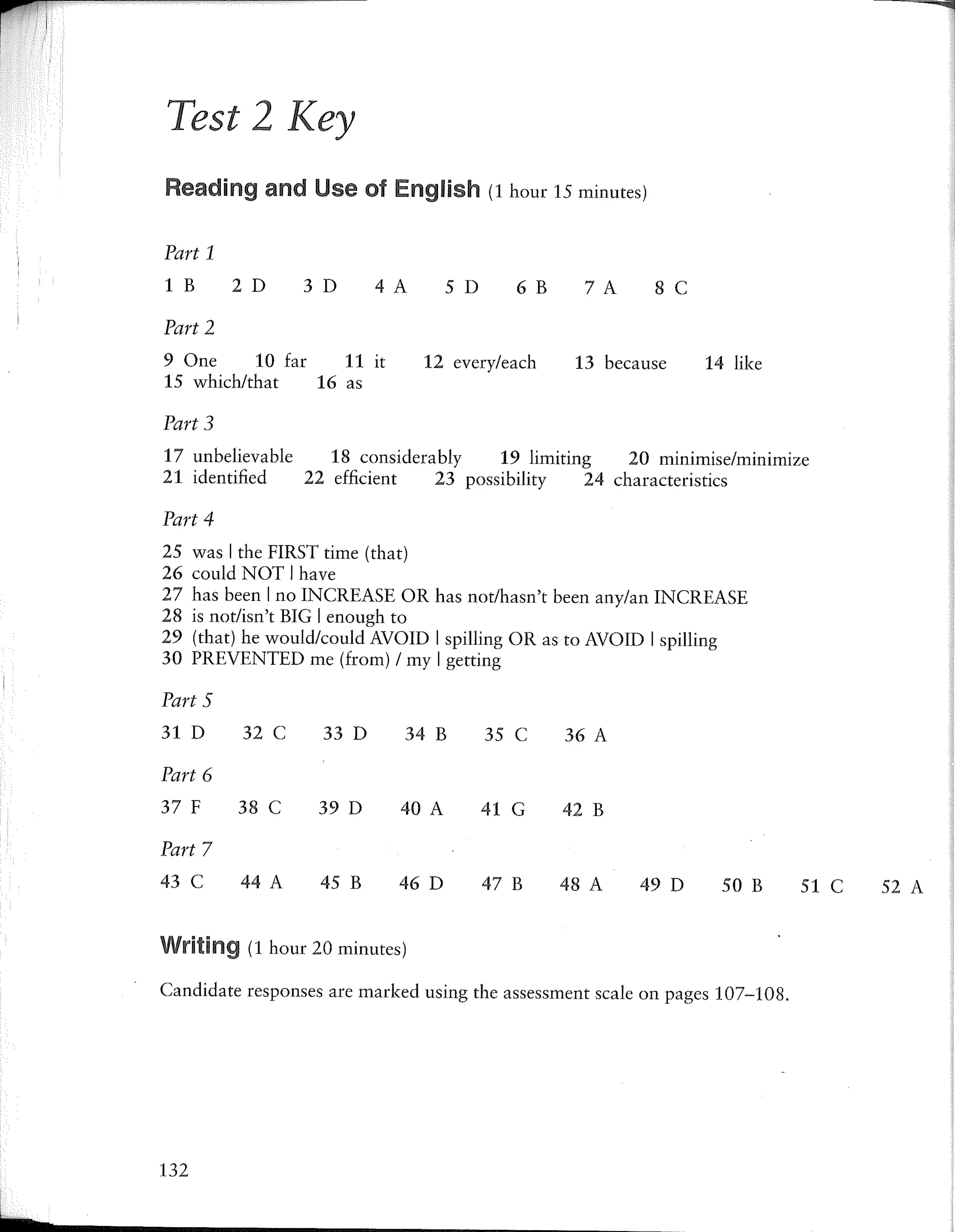 First certificate english 1 cambridge revised exam from 2015