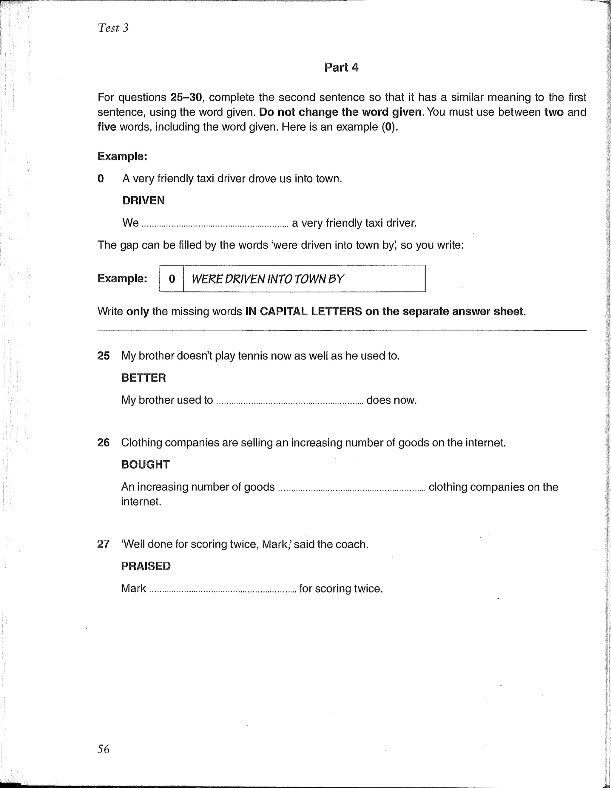 First certificate english 1 cambridge revised exam from 2015