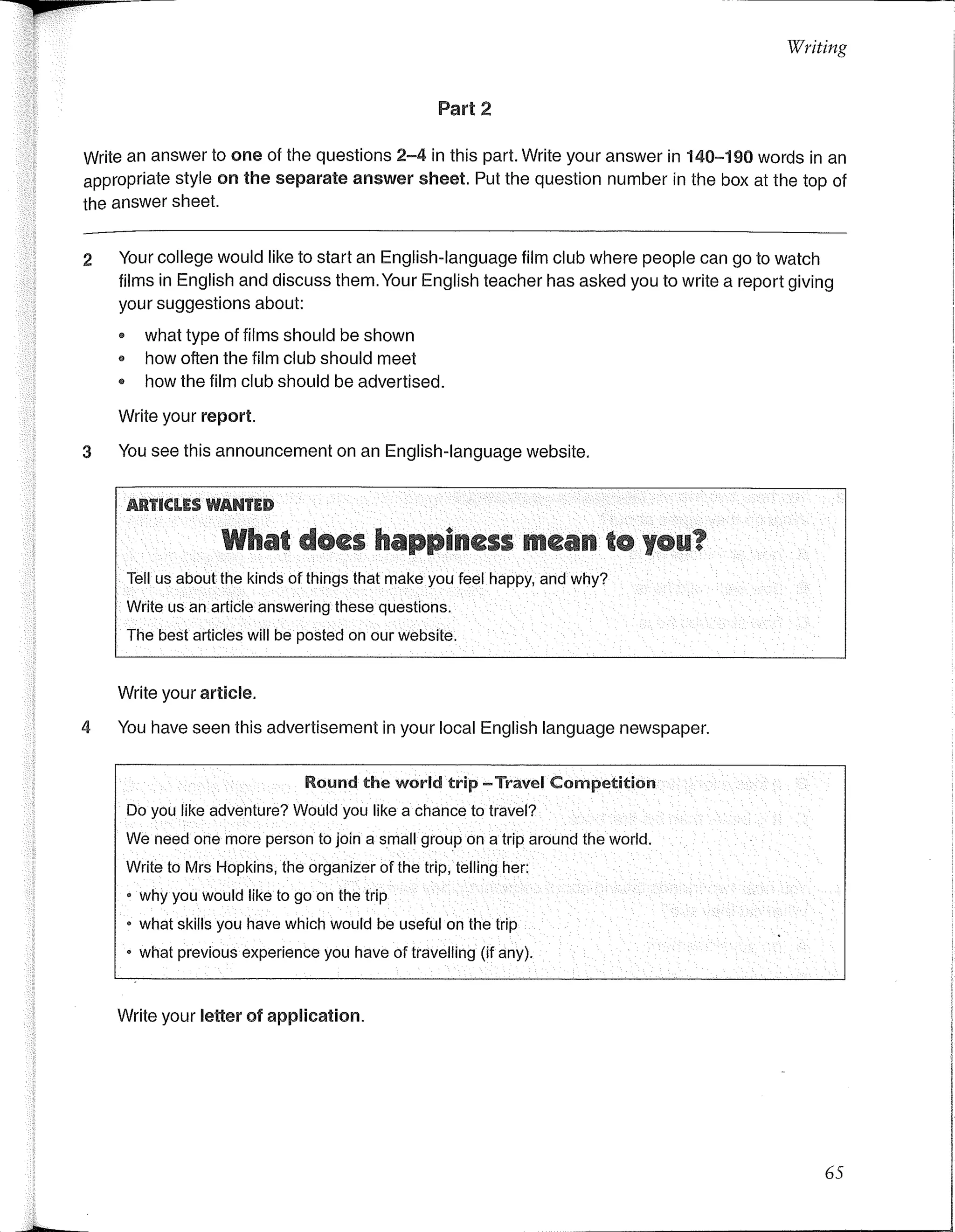 First certificate english 1 cambridge revised exam from 2015