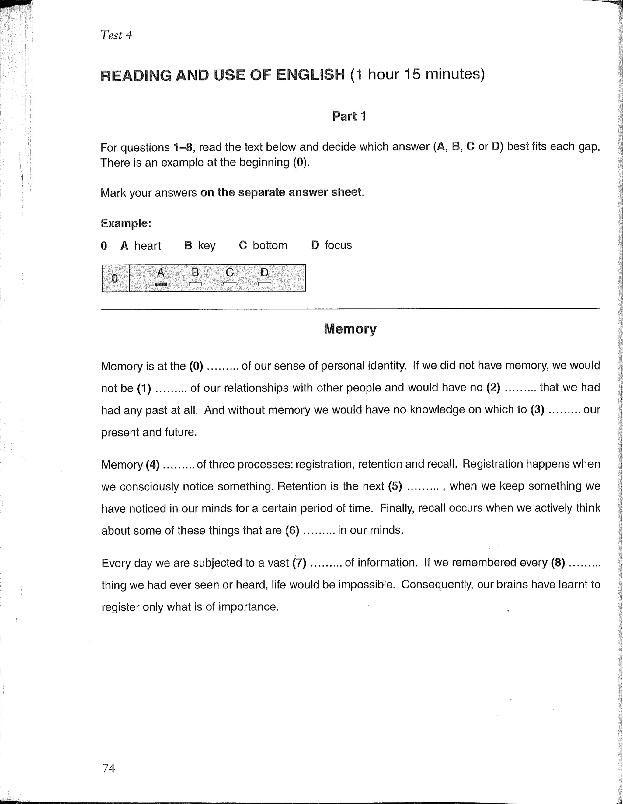 First certificate english 1 cambridge revised exam from 2015