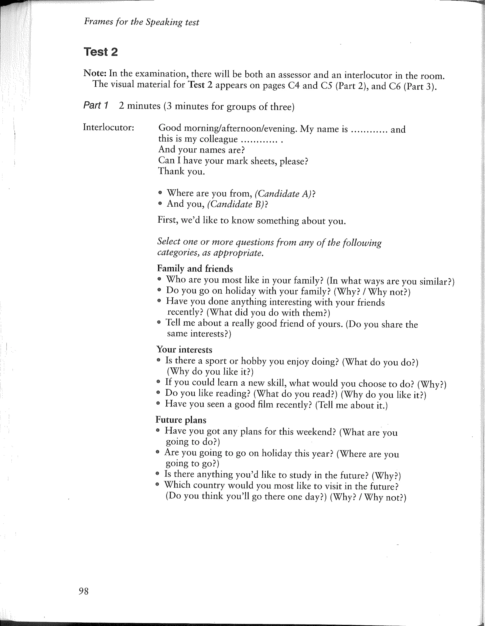 First certificate english 1 cambridge revised exam from 2015