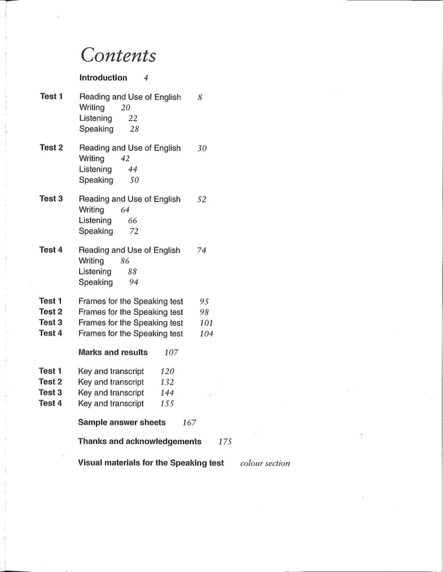 First certificate english 1 cambridge revised exam from 2015 | PDF
