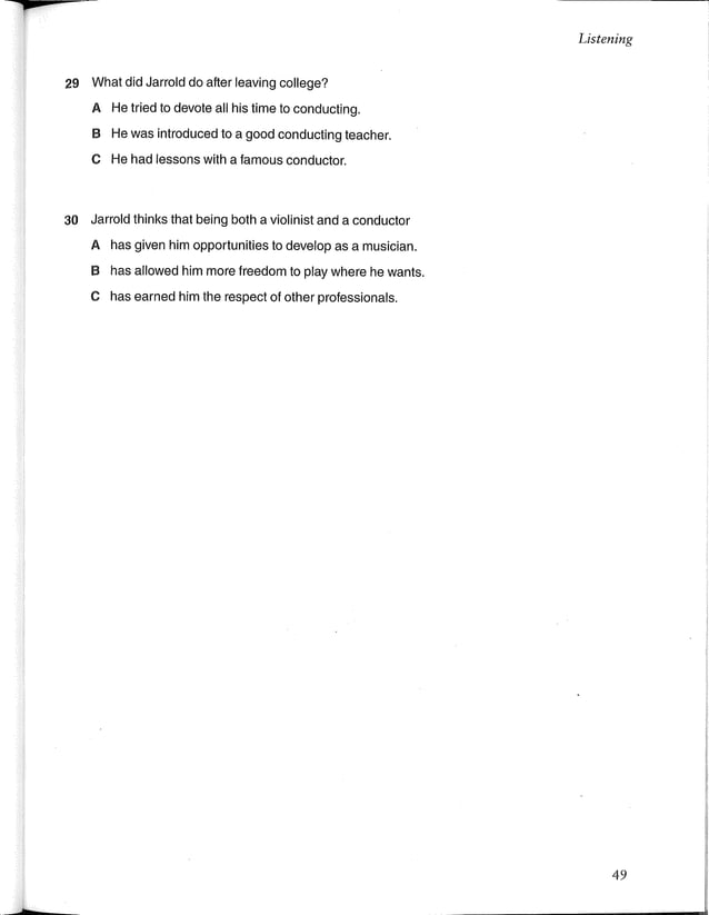 First certificate english 1 cambridge revised exam from 2015 | PDF