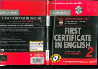 First certificate in english 2