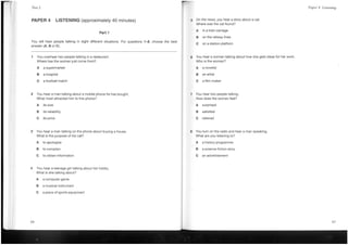 First certificate in english 2 | PDF