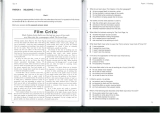 First certificate in english 2 | PDF