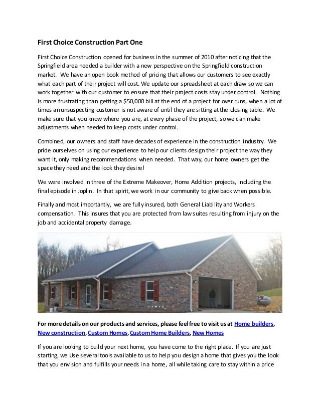 images First Choice Home Builders Virtual Tour slideshare
