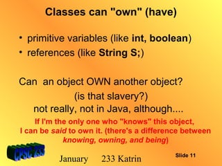 CS Lesson: Creating Your First Class in Java | PPT