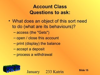 CS Lesson: Creating Your First Class in Java | PPT