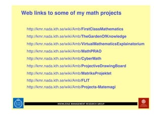 Technology Enhanced Math Rehab