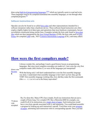 First compailer written | DOCX
