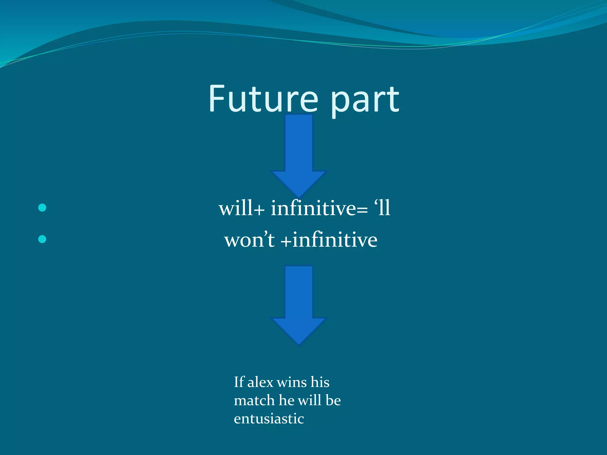 First condicional | PPT