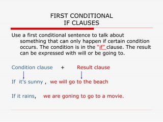 First Conditional | PPT | Free Download