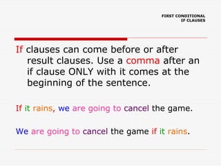 First Conditional | PDF