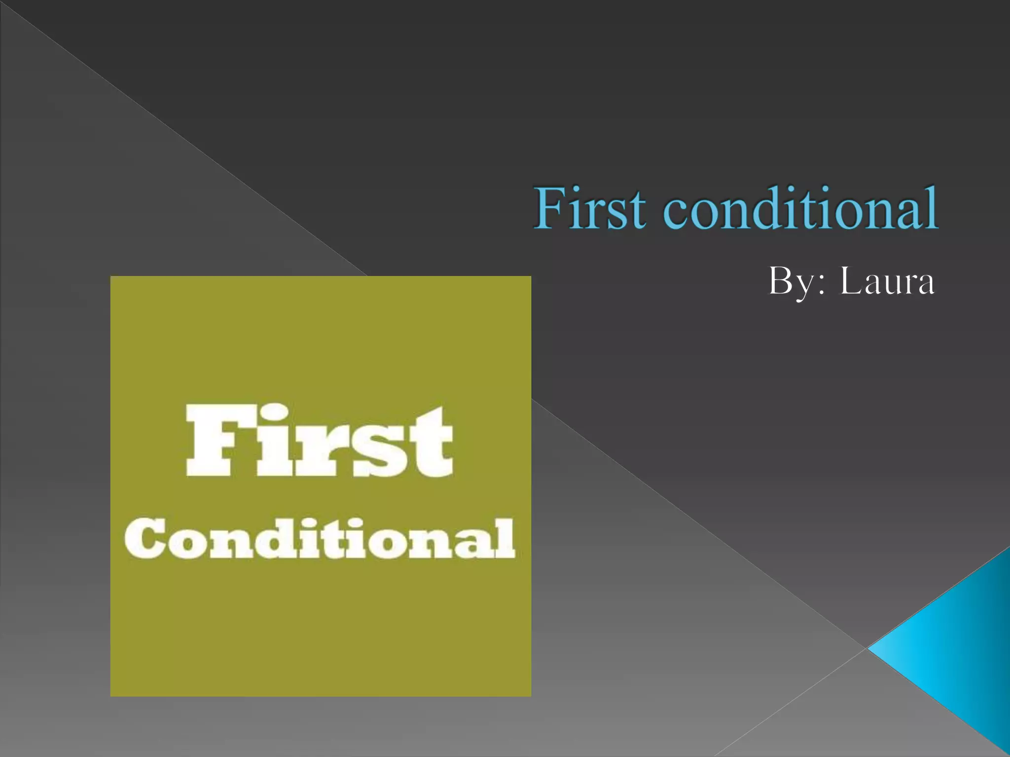 first-conditional-ppt