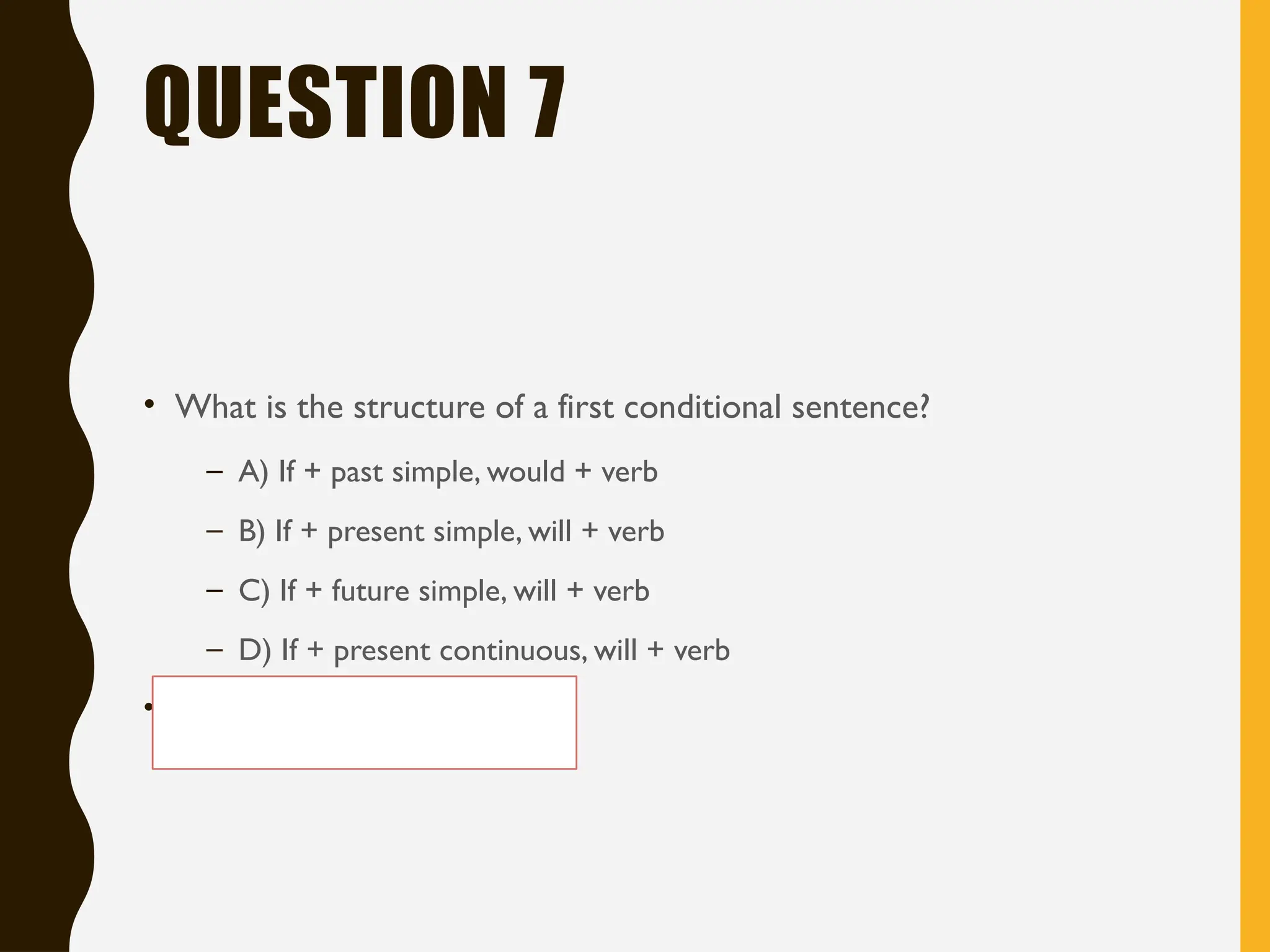 First_Conditional_Quiz. for studentspptx | PPTX