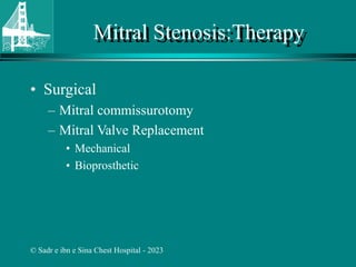 Mitral valve stenosis - AQUIRED HEART DISEASE | PPT