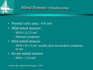 Mitral valve stenosis - AQUIRED HEART DISEASE | PPT