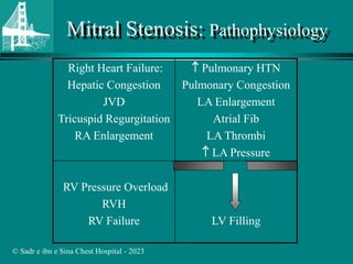 Mitral valve stenosis - AQUIRED HEART DISEASE | PPT