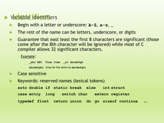 First c program | PPTX