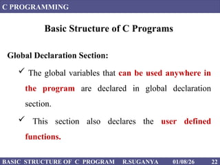 FIRST C PROGRAM in basic level for better understand | PPT