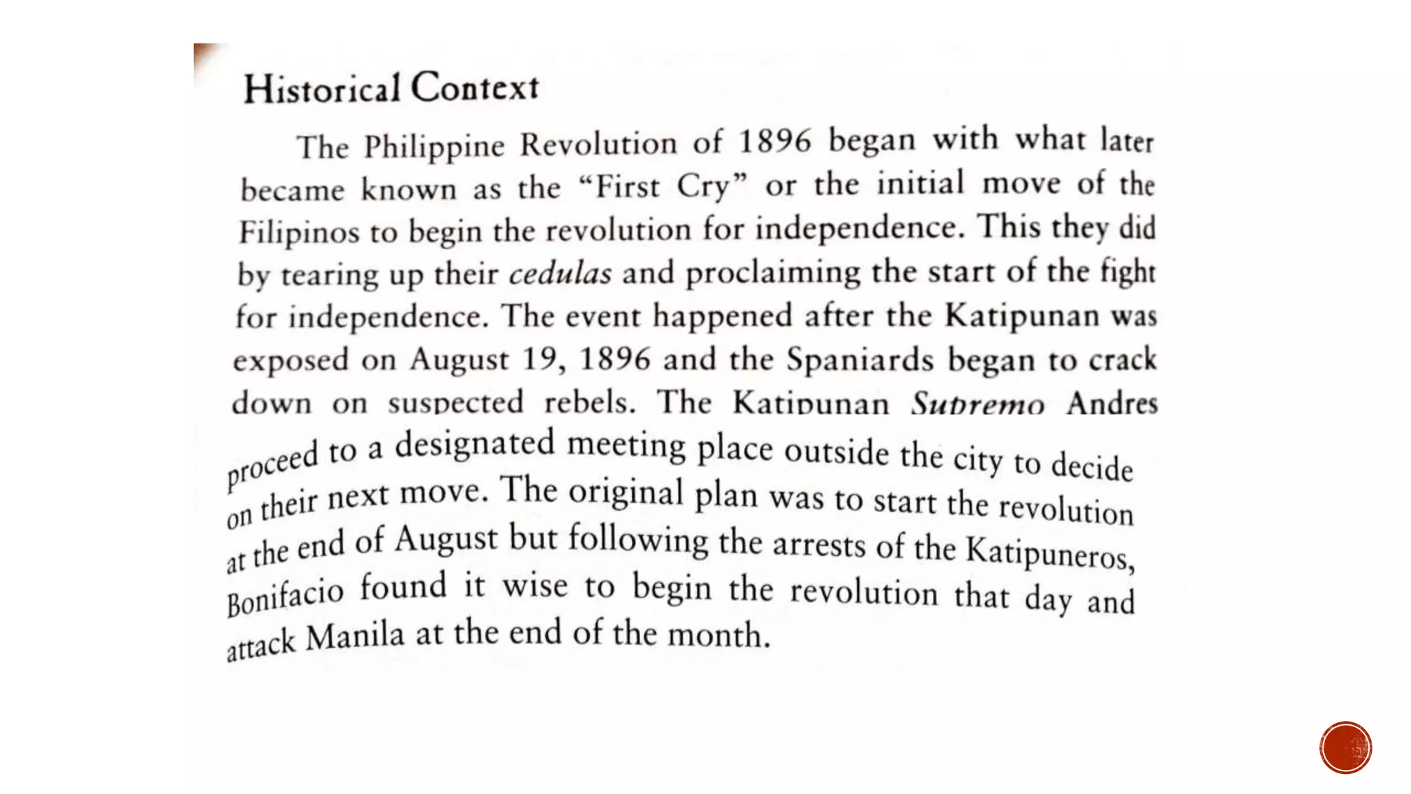 First Cry Of The Revolution pptx First Cry Of The Revolution pptx