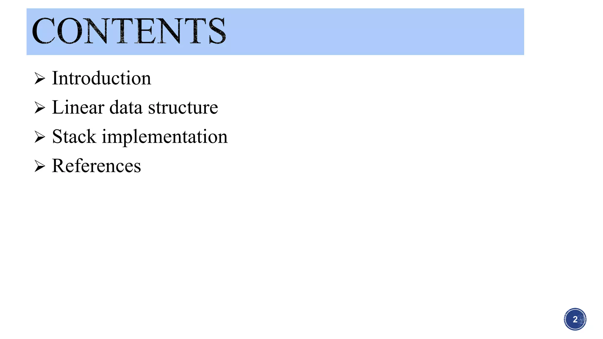 Stack Data Structure | PPT