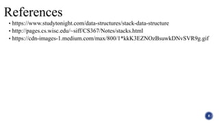 Stack Data Structure | PPT