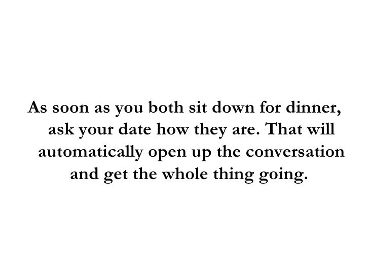 first date conversation starters