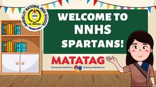 welcometo
NNHS
spartans!
 