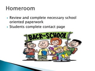 First day of schooldthompson | PPTX