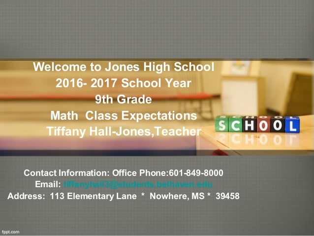 first day of school powerpoint