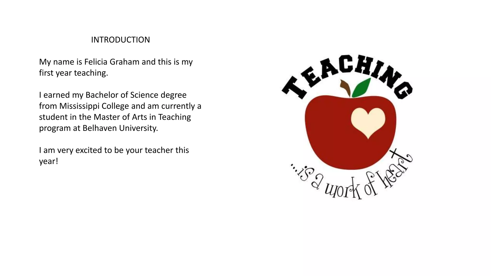 First day of school presentation ppt