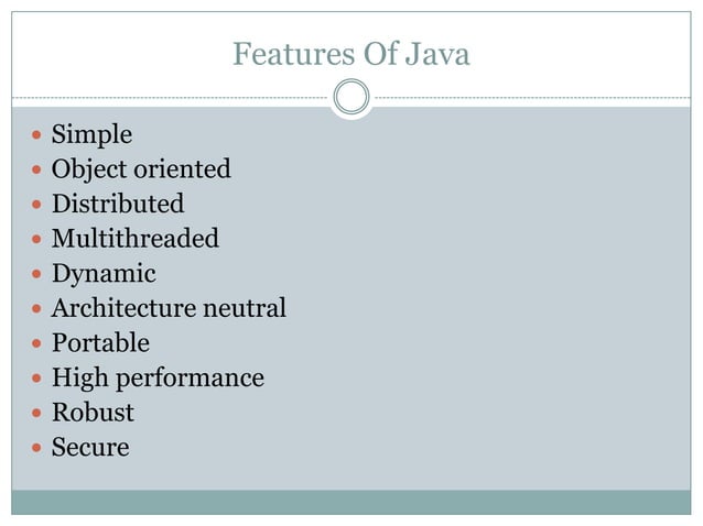 Why JAVA is Best | PPT