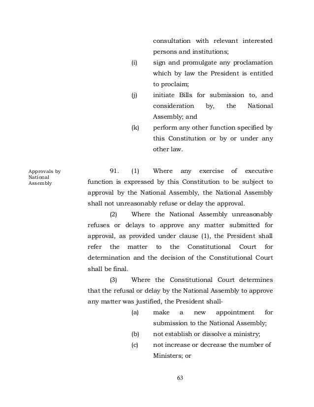 First draft constitution