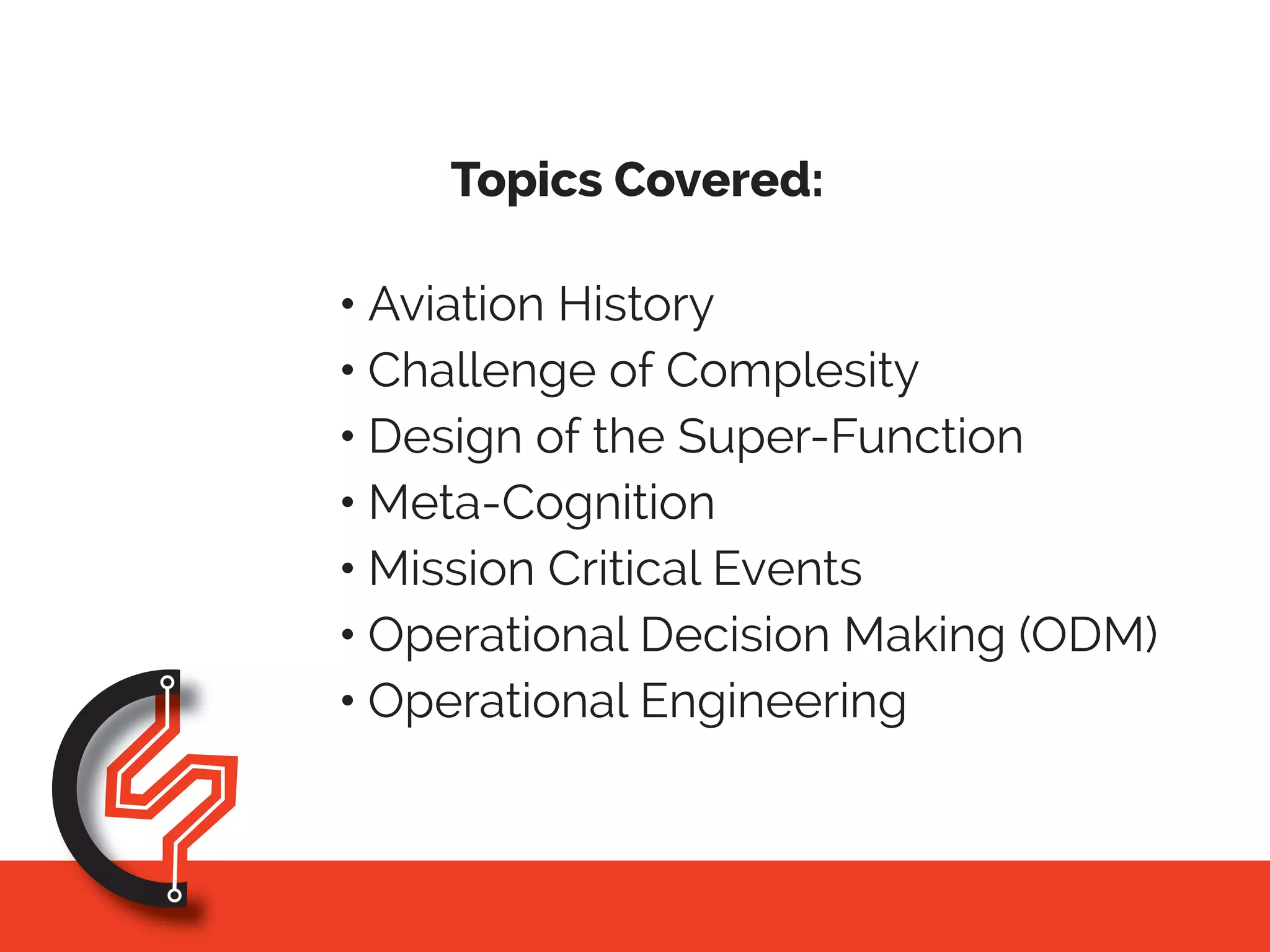 Managing Information in a Complex World